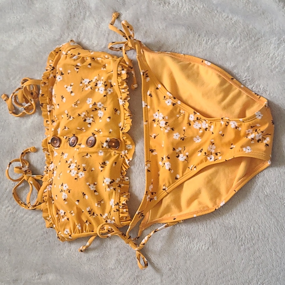 Xhilaration Floral Swim Suit